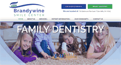 Desktop Screenshot of brandywinesmilecenter.com